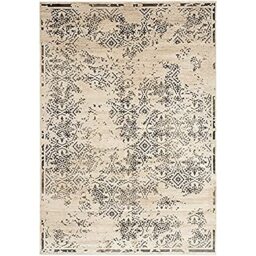 Safavieh Traditional Indoor Woven Rectangle Area Rug, Vintage Collection, VTG186, in Stone, 160 X 229 cm for Living Room, Bedroom or Any Indoor Space