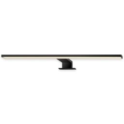 BRILONER - LED Bathroom Mirror Lamp 2-in-1 Installation, IP44 Splash-Proof, Warm White Light, Makeup Mirror LED Lights, Bath Mirror Light, Wall Light Bathroom, Bath Wall Lights, 50X10.5X4 cm, Black