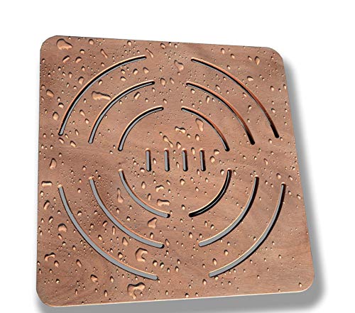 CASTELMERLINO Okumè 118 Marine Plywood Shower Tray 72 x 72 cm for Shower Trays 90 x 90 cm