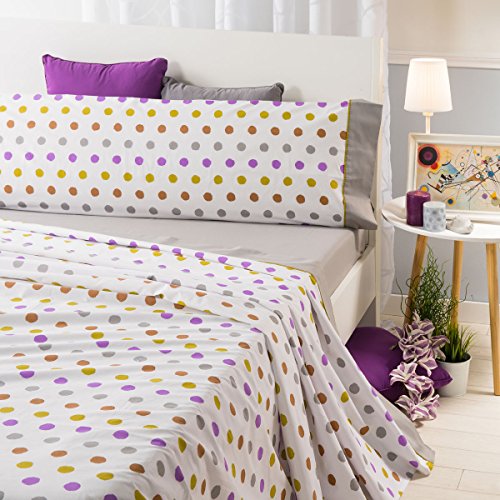 Sancarlos Duvet Cover Set, Cotton, Gray, Cama 150/160 cm