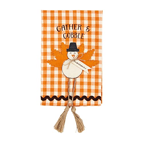 "Mud Pie Thanksgiving Towel, Gather, 21"" x 14"""
