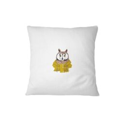 Bona Basics, Decorative Cushion Cover, Home Decoration, For Sofa, Cafeteria, Size: 60x60 cm, Color: White