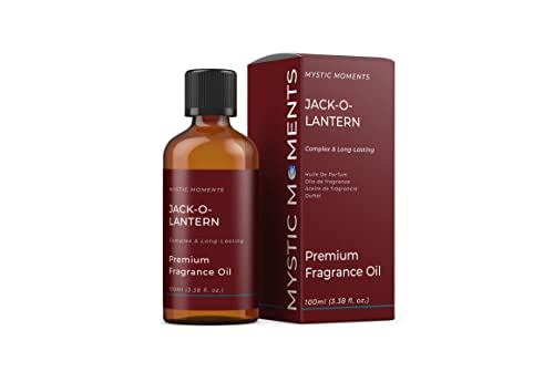 Mystic Moments - Jack O Lantern Fragrance Oil - 100ml - Jack O Lantern notes create a jack o lantern scent for candles, soaps, wax melts and diffusers.
