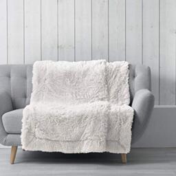 Douceur d'Intérieur Marilou Blanket Polyester Natural 125 x 150 cm