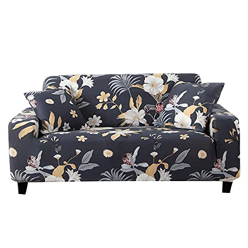 HOOBUY Printed Sofa Cover Stretch Couch Covers Patterned Slipcovers for Armchair (US-HXMY, Armchair)
