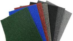 Nicoman Door Mat｜Easy-Clean & Dirt-Trapper Barrier Doormat｜Non-Shedding & Jet-Washable Outdoor Spaghetti Doormats｜A Practical Alternative To Coir Door Mats (75x45cm,Pink)
