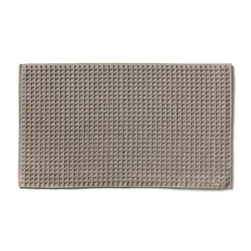 Möve Piquée bath mat 60 x 100 cm, 100% cotton, cashmere