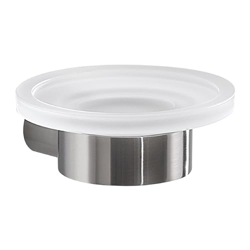Gedy PIRENEI SOAP BOX, Brass Crystal chromall, Brushed