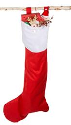 Out of the blue Jumbo Christmas Stocking, Red, approx. 1 54 m