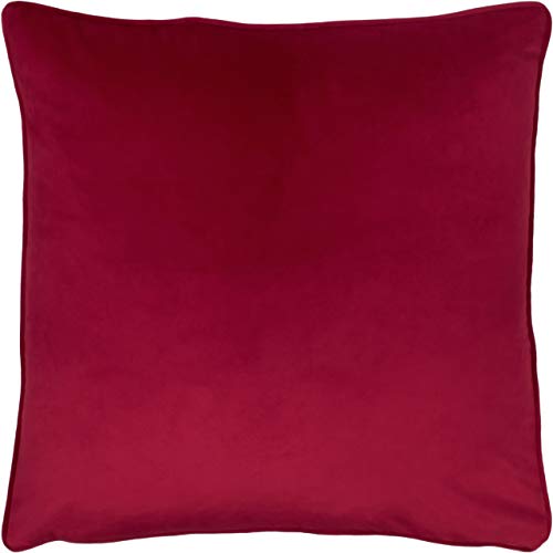 Evans Lichfield Opulence Soft Velvet Piped Feather Rich Filled Cushion