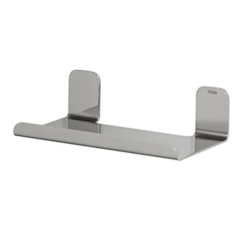 Tiger Colar Bathroom shelf 18 cm Polished stainless steel