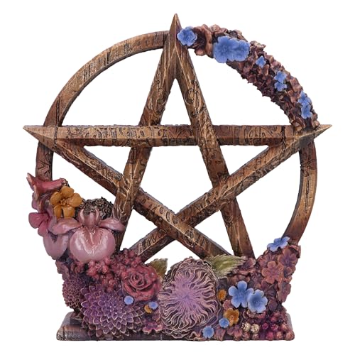 Nemesis Now Season of the Pentagram Ostara (Spring) Figurine 16.5cm - Resin, Bronze, Spring Pentagram Ornament, Wiccan Gift, Packaged in Gift Box, Cast in the Finest Resin, Expertly Hand-Painted