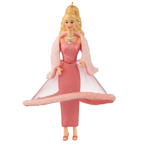 Hallmark Keepsake Christmas Ornament 2025, Barbie Pink & Pretty, Gifts for Barbie Fans