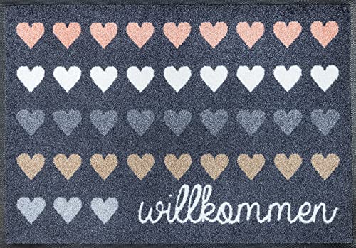 Wash&Dry Door Mat, Acrylic Multicoloured