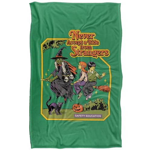Steven Rhodes Never Accept A Ride Silky Touch Super Soft Throw Blanket 91 X 147 Cm