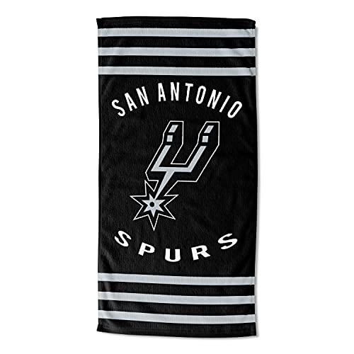 "Northwest NBA San Antonio Spurs Beach Towel, 30"" x 60"", Stripes"