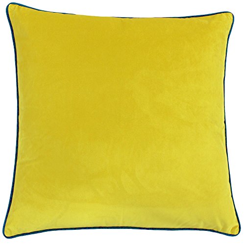 furn. Meridian Velvet Cushion Cover (Cylon/Teal - 55 x 55cm)