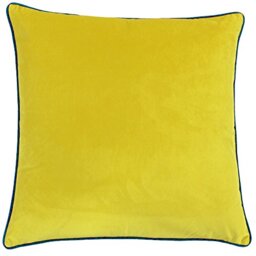 furn. Meridian Velvet Cushion Cover (Cylon/Teal - 55 x 55cm)