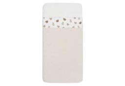 Jollein Crib Sheet - Miffy and Friends - 75x100cm - For Baby Cradle - 100% Cotton - Flat Sheet Without Elastic - OEKO-TEX Certified