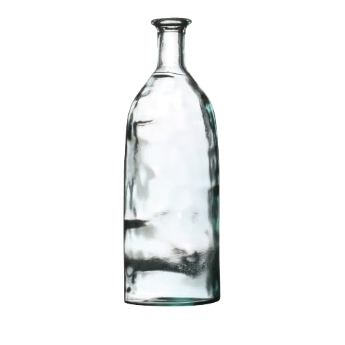 Natural Living Victoria Vase 2.5 L Recycled Glass Diameter 11 cm x Height 35 cm