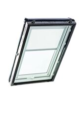 Original Roto Blackout Roller Blind ZRV Almost Complete Blackout Guide Rail Silver for Roto Roof Windows Series Designo R4/R7 and Classic 43/73 With Size 065/140 - 06/14 White