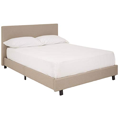 Premier Housewares Compact Bed in a Box, Fold Away Bed, Easy Storage - Beige