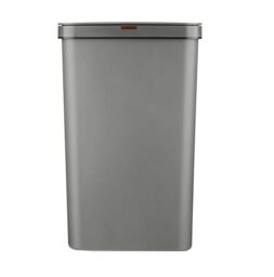 Tower Sensor Bin with Retainer Ring, Battery-Operated, 50L, Grey, T838005G