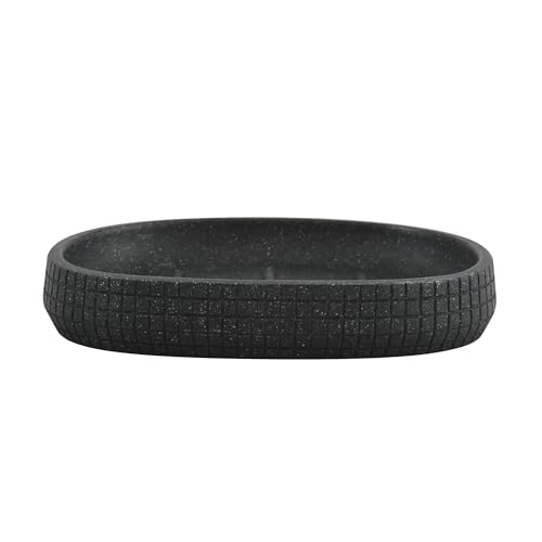 MSV Soap dish Norden of polyresin black
