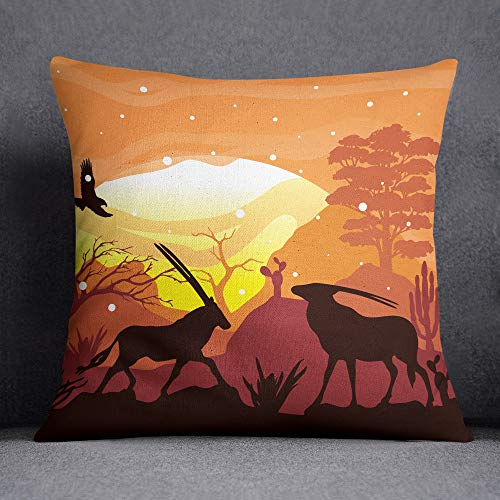 Questo Casa Decorative Cushion Cover, Cushion Cover, Home Decoration, for Sofa, Coffee, Size: 45 x 45 cm – Designed and Made in Türkiye