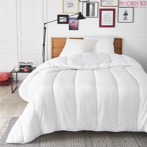 My Lovely Bed - 4 seasons duvet - 200 x 200 cm - 3 in 1 (200 g/m² and 300 g/m² = 500 g/m²) - Warm in the winter/light for summer