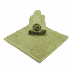SWEET HOME Bathroom Washcloths 30 x 30 cm, 4 Pieces in OEKO-TEX Certified Cotton Terry and Recycled Yarns, Multi-purpose Soft Absorbent Bath Towel Set, Also Suitable as Face Makeup Remover Cloth