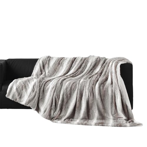 Douceur d'Intérieur, Blanket 125 x 150 cm Sven Faux Fur Sherpa