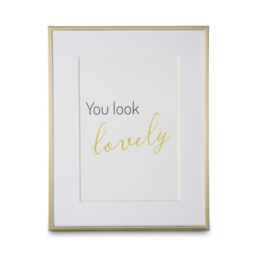 Hama Picture Frame 13 x 18 cm (Portrait Frame, Portrait Format, Landscape Format, for Hanging, Standing, Hanging, Stand, Velvet, Glass Pane, with Mount, Picture Size 13 x 18 cm), Gold