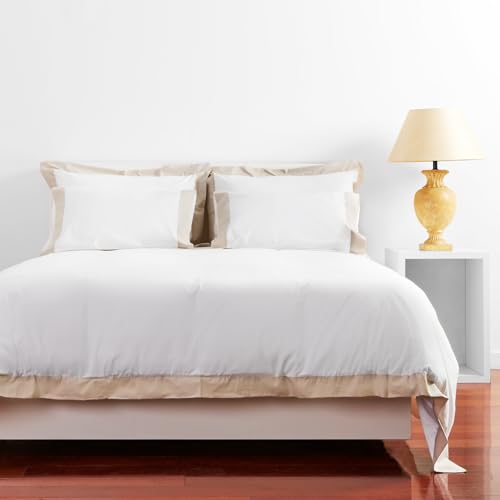 Catherine Lansfield Camalisa White/Neutral Duvet Cover Set 240x220+50x70(2)