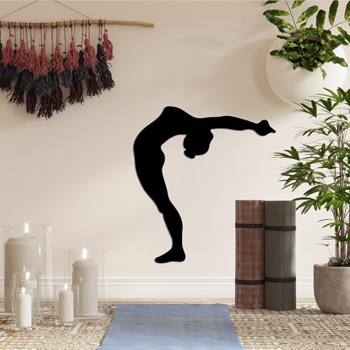 Stylish Black Decorative Metal Wall Accessory, 50 x 55 cm, 100% Metal, 1.5 mm Thickness, Perfect for Modern Home Decor & Unique Wall Art
