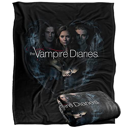 VAMPIRE DIARIES Hearts Desire Officially Licensed Silky Touch Super Soft Throw Blanket 152 x 127 cm