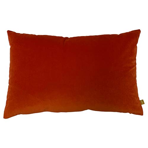 furn. Contra Feather Filled Cushion, Tangerine, 40 x 60cm