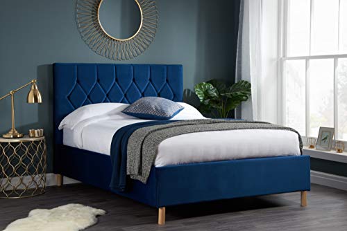 Birlea 120CM LOXLEY OTTOMAN BED BLUE