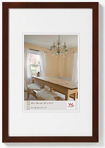 walther Design Picture Frame Walnut 9 x 13 cm Peppers Wooden Frame BP913N