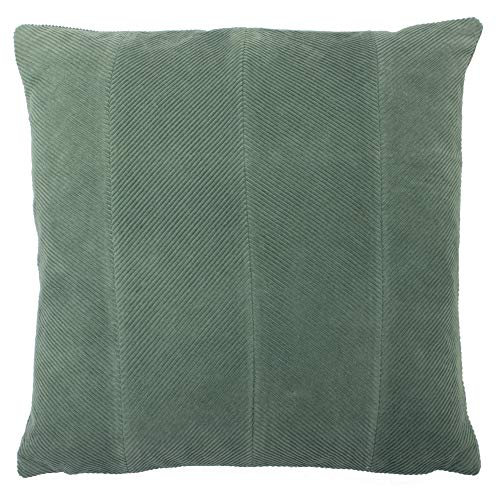 "Furn Jagger Cushion Cover-Cotton-Sage Green-45 x 45cm (18"" x 18"" inches)"