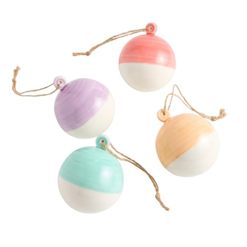 1815 Christmas Round Glaze Ornament MULTI Set of 4