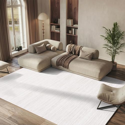 Safavieh Modern Rug for Living Room, Dining Room, Bedroom - Vision Collection, Short Pile, in Navy, 66 x 112 cm