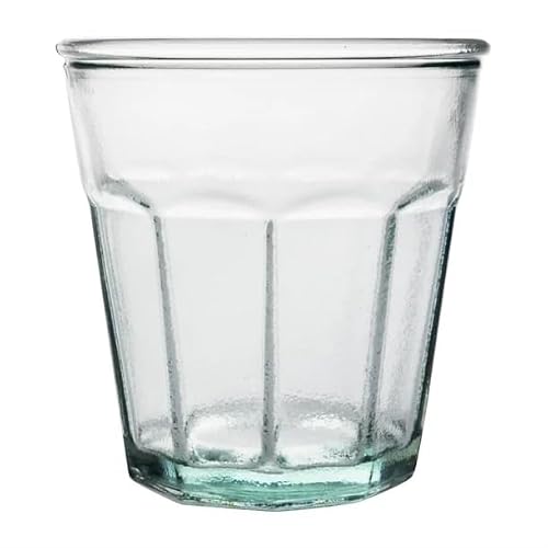 Olympia Olympia Recycled Orleans Tumbler - 220ml (Box 6) - Eco-friendly design is perfect for serving cold drinks in bustling bars, pubs, or busy catering venues.