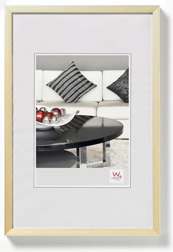 walther design Picture Frame Gold 30 x 40 cm Aluminium Chair Aluminium Frame AJ040G