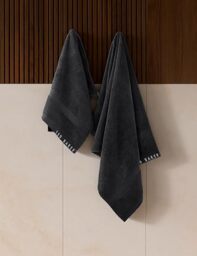 Ted Baker Plain Dye Towel Black