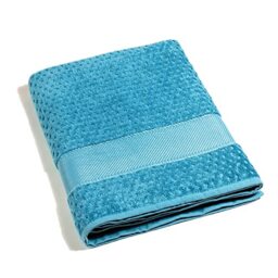 Caleffi 76306 Cotton Mermaid Bath Towel, Standard, Turquoise