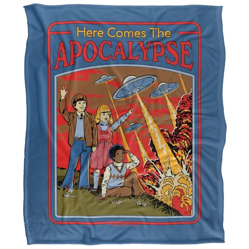 Steven Rhodes Here Comes The Apocalypse Silky Touch Super Soft Throw Blanket 152 X 127 Cm