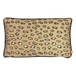 Kai Faline Feather Filled Cushion, Polyester, Cotton, Gold