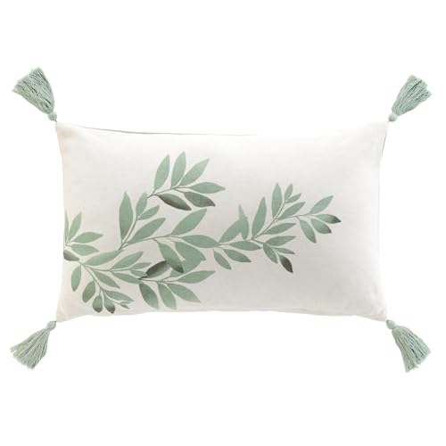 Douceur d'Intérieur, Cushion with Removable Cover (30 x 50 cm) Nymphea, Cotton/Polyester Printed