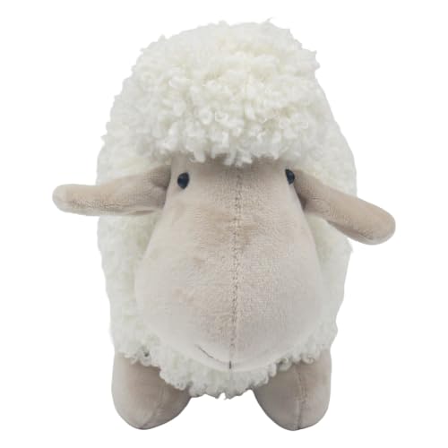 Lesser & Pavey Daisy Sheep Medium Doorstop - Charming sheep design, sturdy filling, decorative accessory, practical door support, suitable for gifting